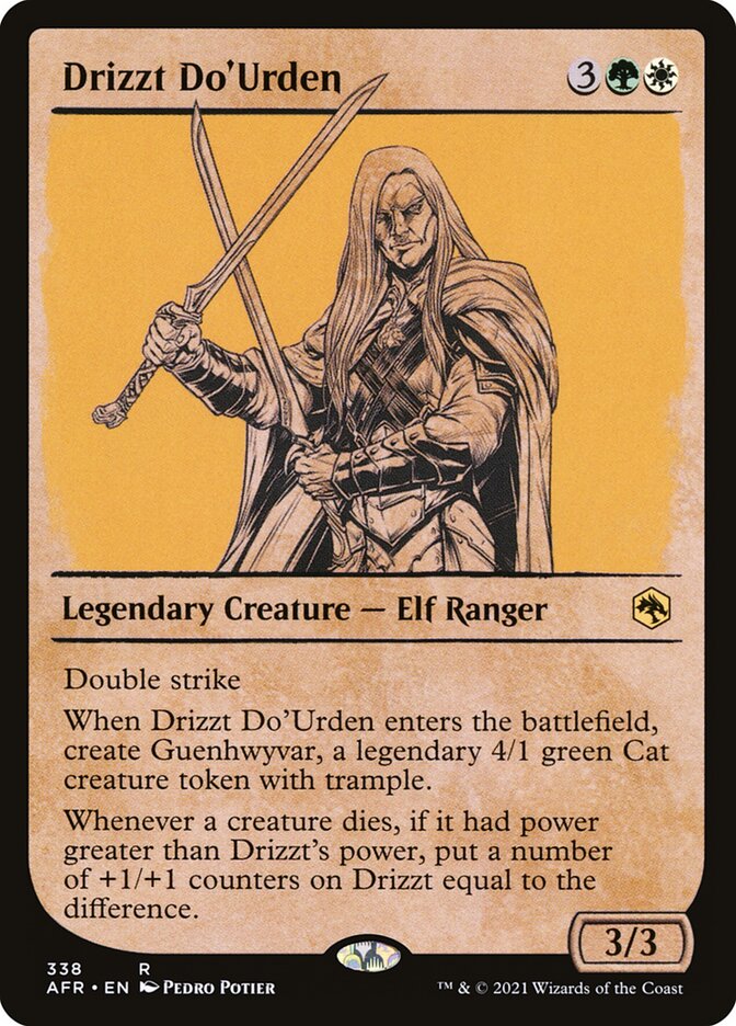Drizzt Do'Urden | Showcase | AFR (Foil)