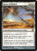 Card Scan of Spear of Heliod | THS