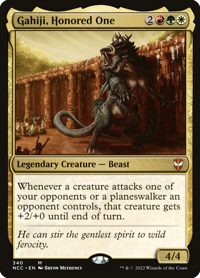 Gahiji, Honored One Card Scan