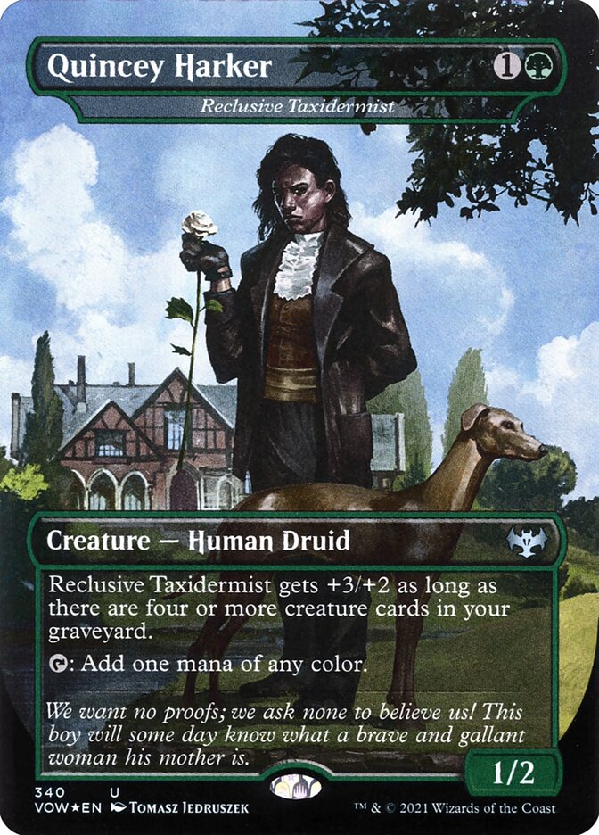 Card Scan of Reclusive Taxidermist | VOW (Showcase)