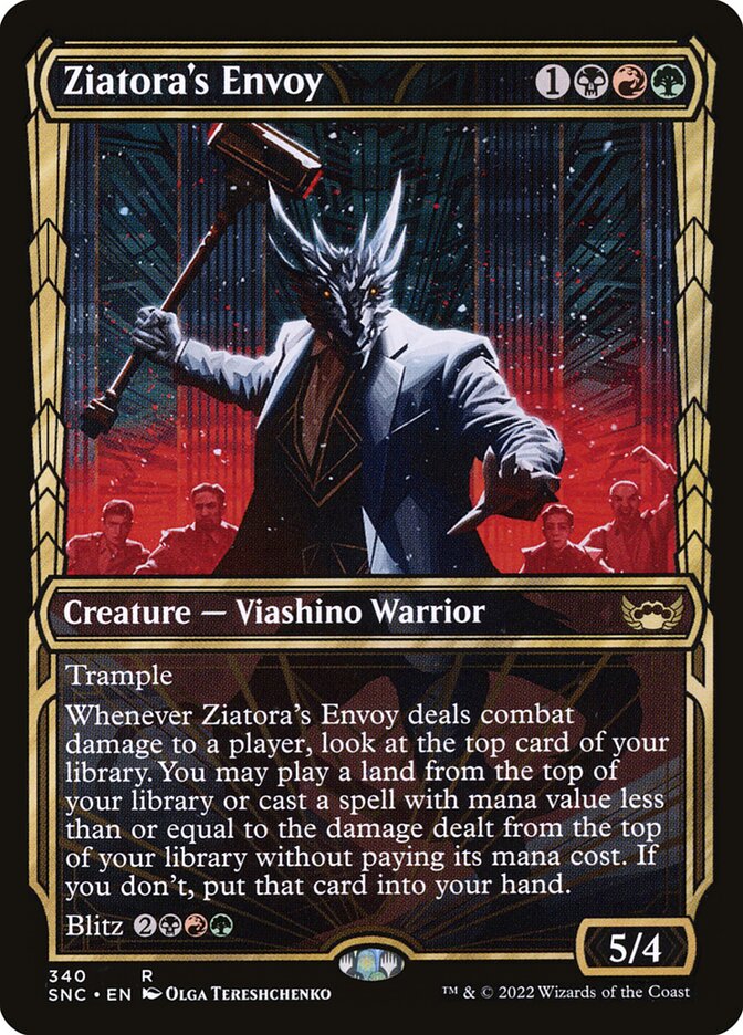 Card Scan of Ziatora's Envoy | SNC (Golden Age Showcase)