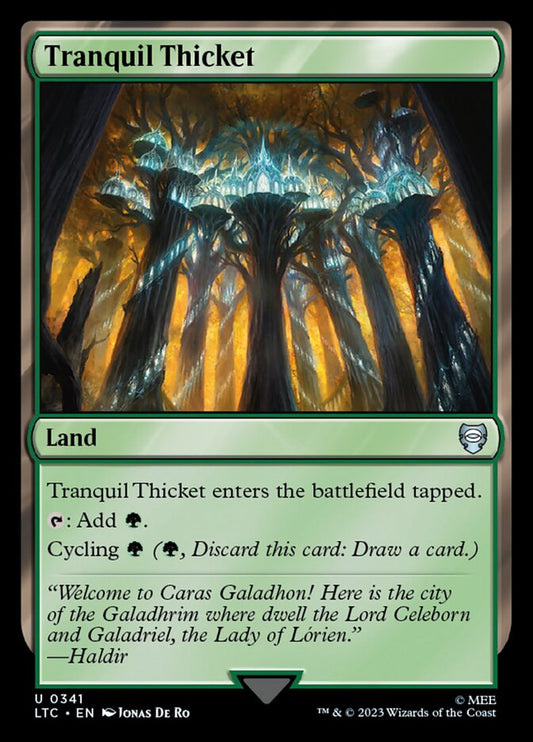Card Scan of Tranquil Thicket | LTC