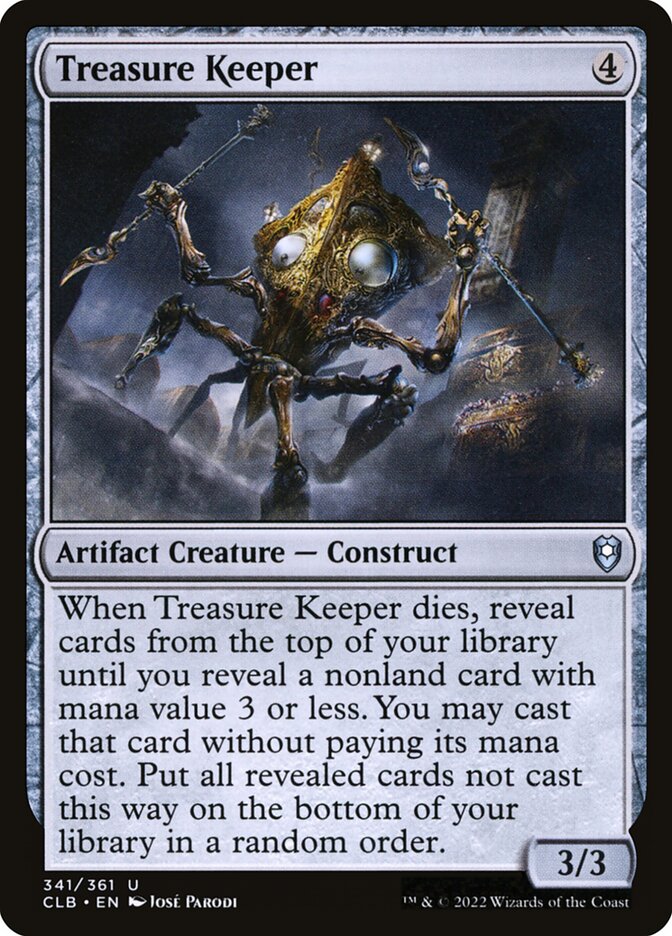 Card Scan of Treasure Keeper | CLB