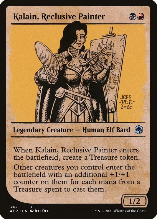 Kalain, Reclusive Painter | AFR (Rulebook Art Showcase)