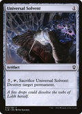 Card Scan of Universal Solvent | CLB