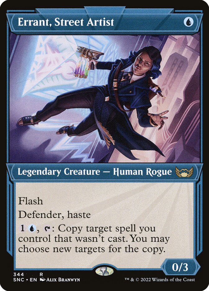 Errant, Street Artist | Showcase | SNC (Foil) - Card Scan