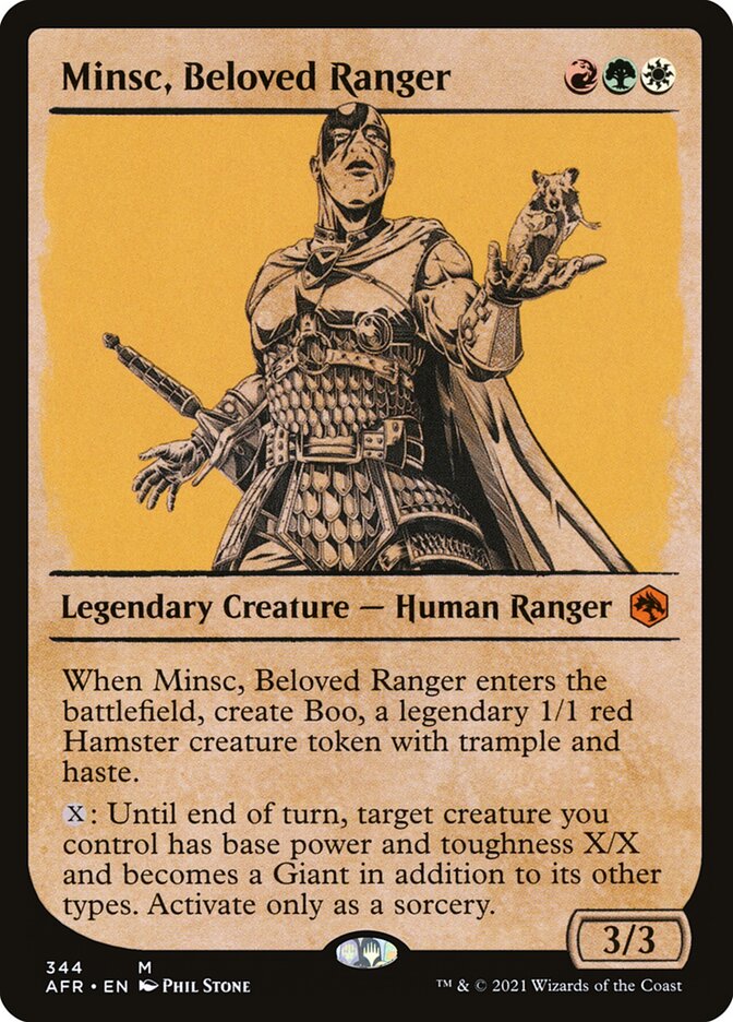Minsc, Beloved Ranger | Showcase | AFR