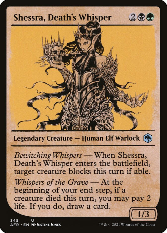 Shessra, Death's Whisper | AFR (Rulebook Art Showcase)