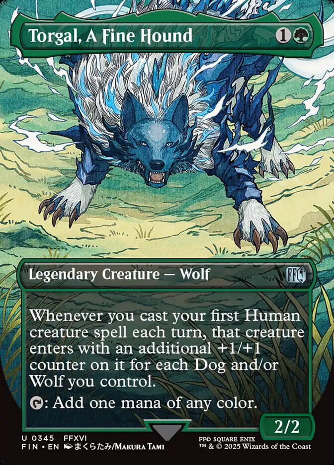 Torgal, A Fine Hound | FIN (Borderless Alternate Art)