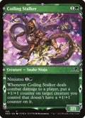 Card Scan of Coiling Stalker | NEO (Ninja Showcase)