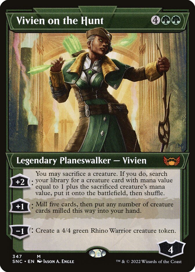 Vivien on the Hunt | Showcase | SNC - Card Scan
