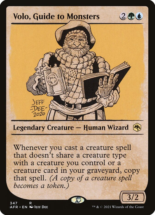 Volo, Guide to Monsters | AFR (Rulebook Art Showcase)