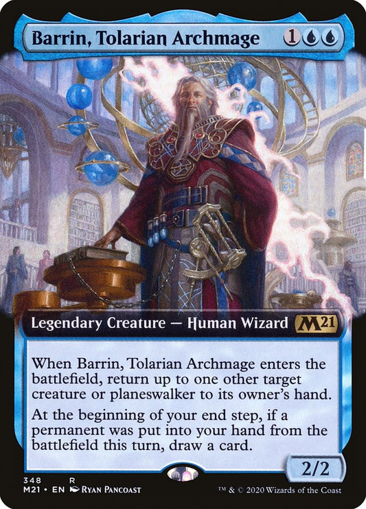 Barrin, Tolarian Archmage | M21 (Extended Art)