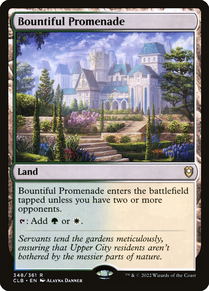 Card Scan of Bountiful Promenade | CLB