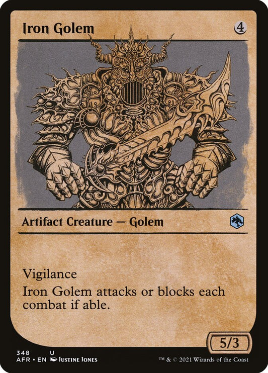 Iron Golem | AFR (Rulebook Art Showcase)