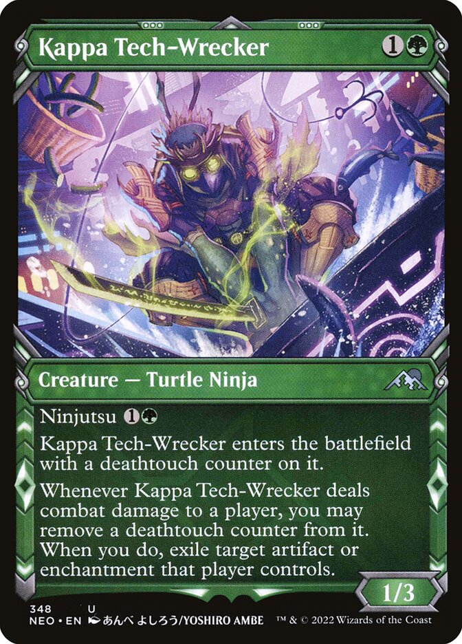 Card Scan of Kappa Tech-Wrecker | NEO (Ninja Showcase)
