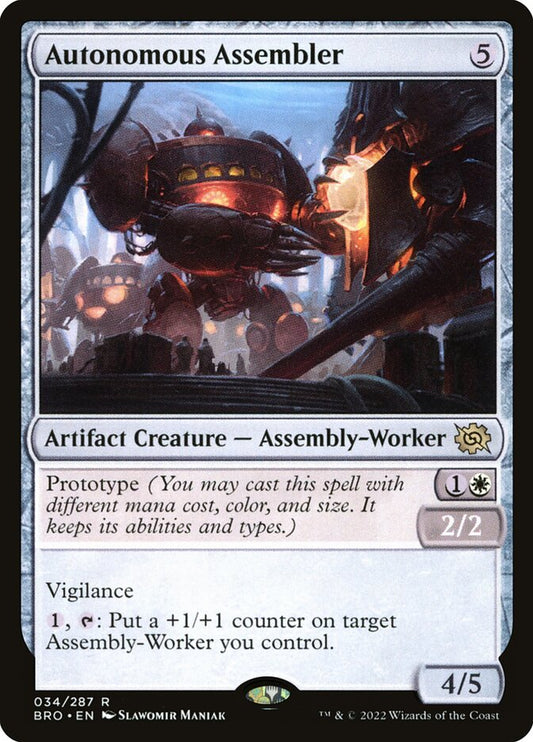 Autonomous Assembler | BRO