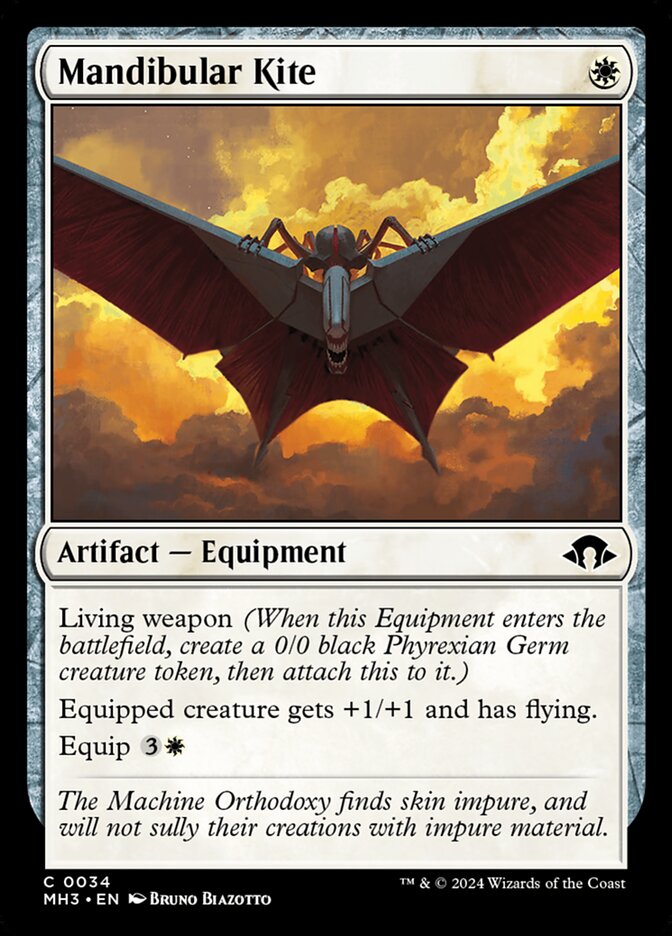 Card Scan of Mandibular Kite | MH3