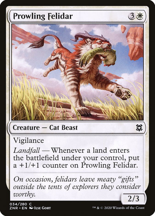 Prowling Felidar | ZNR