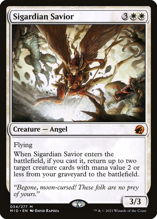 Card Scan of Sigardian Savior | MID