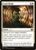 Card Scan of Study Break | STX