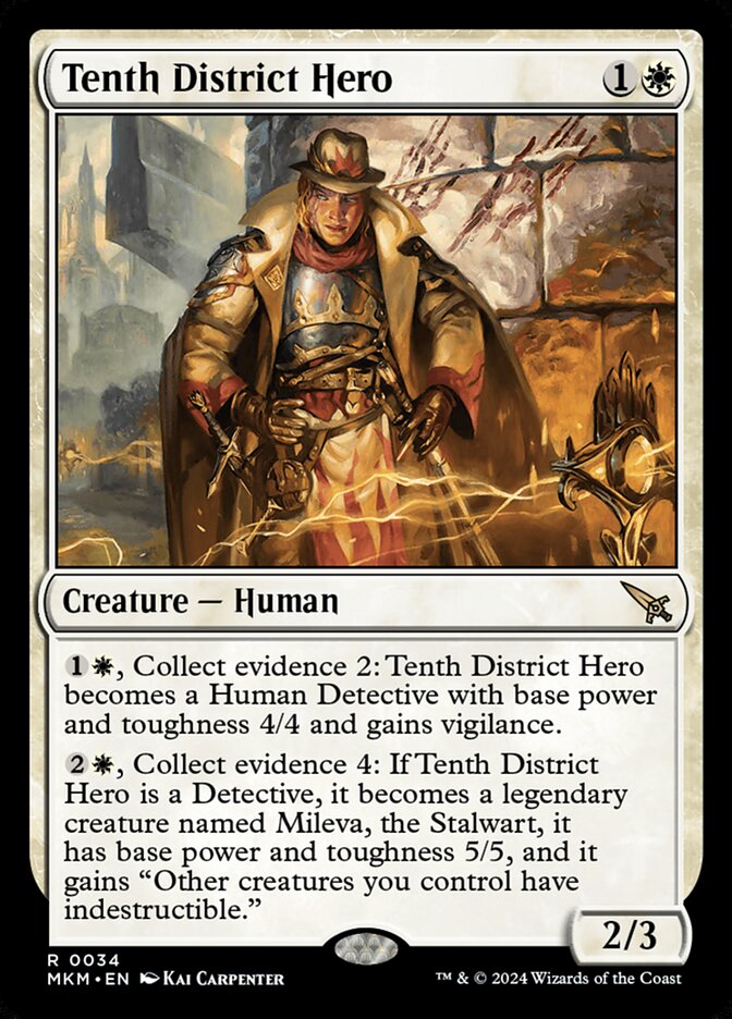 Card Scan of Tenth District Hero | MKM