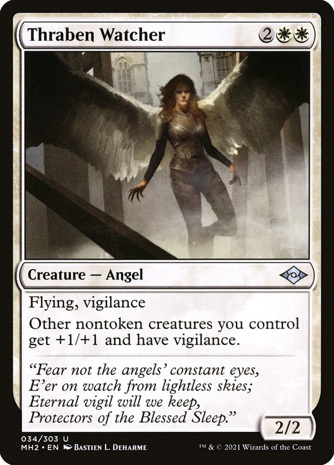 Card Scan of Thraben Watcher | MH2
