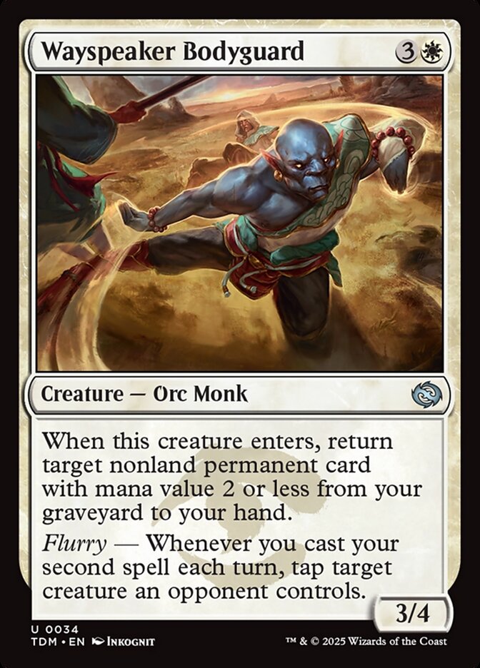 Card Scan of Wayspeaker Bodyguard | TDM