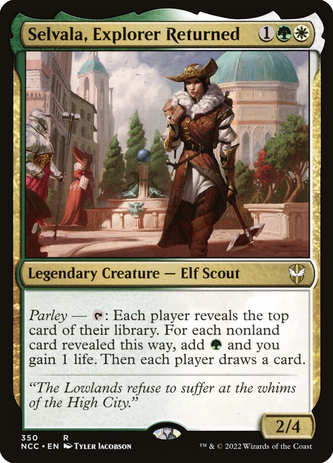 Selvala, Explorer Returned Card Scan