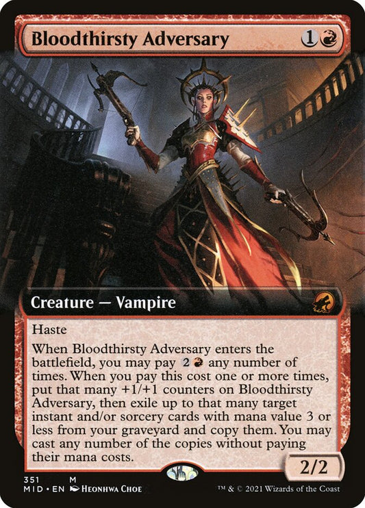 Bloodthirsty Adversary | MID (Extended Art)
