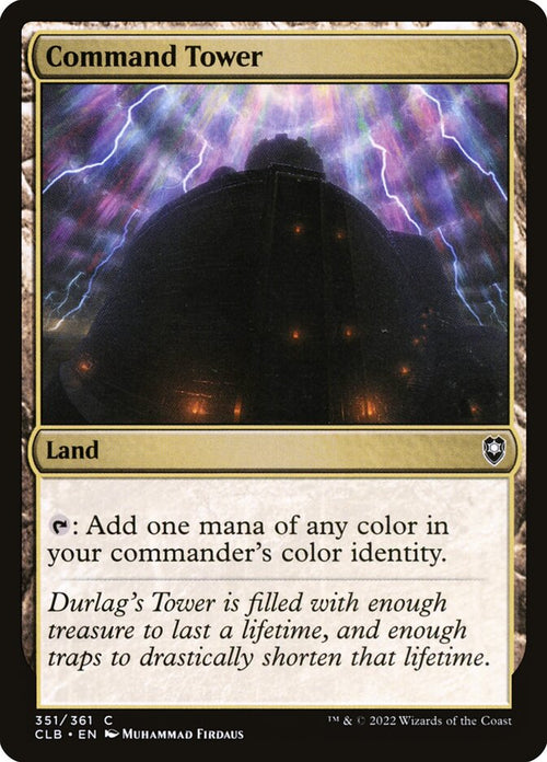 Card Scan of Command Tower | CLB