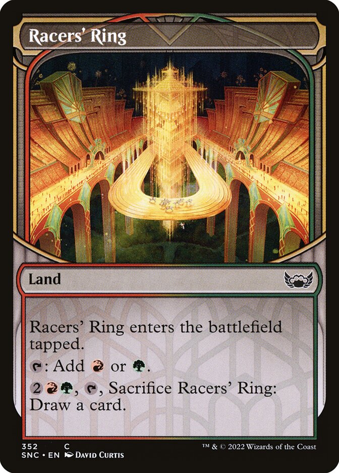 Card Scan of Racers' Ring | SNC (Skyscraper Showcase)