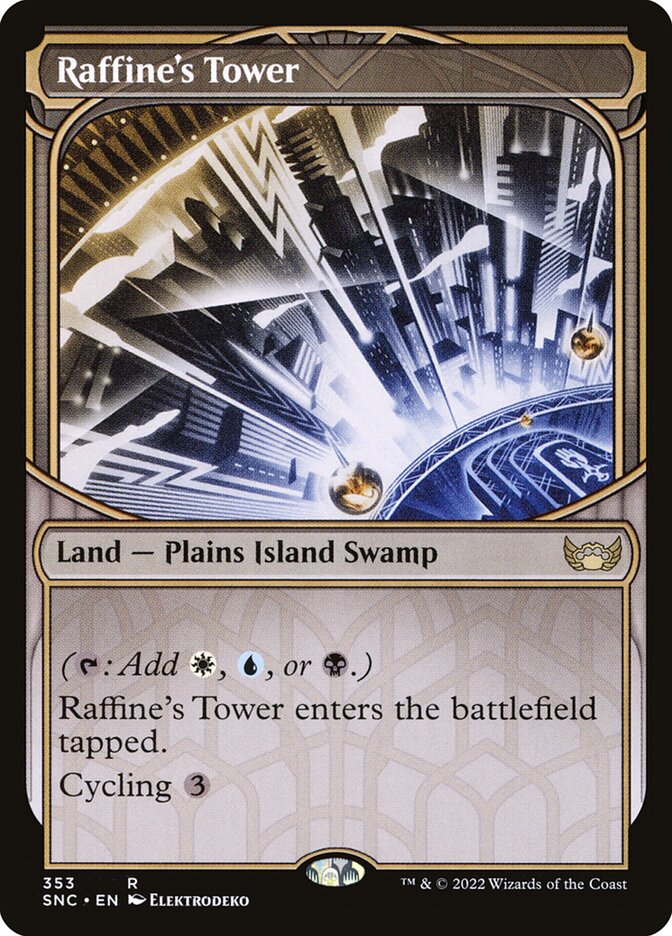 Raffine's Tower | Showcase | SNC (Foil) - Card Scan