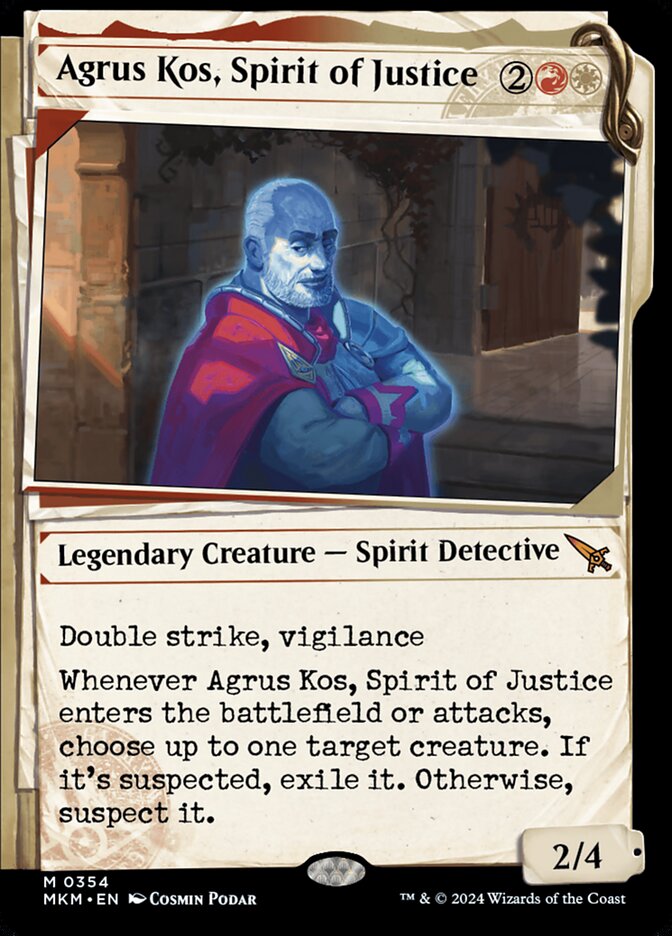 Agrus Kos, Spirit of Justice | MKM (Dossier Showcase)