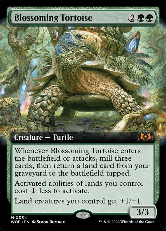 Blossoming Tortoise | WOE (Extended Art)