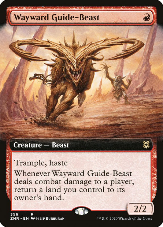 Wayward Guide-Beast | ZNR (Extended Art)