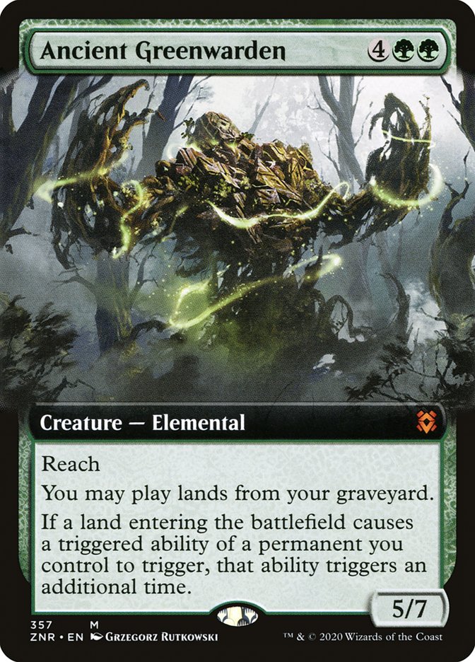 Ancient Greenwarden | ZNR (Extended Art)