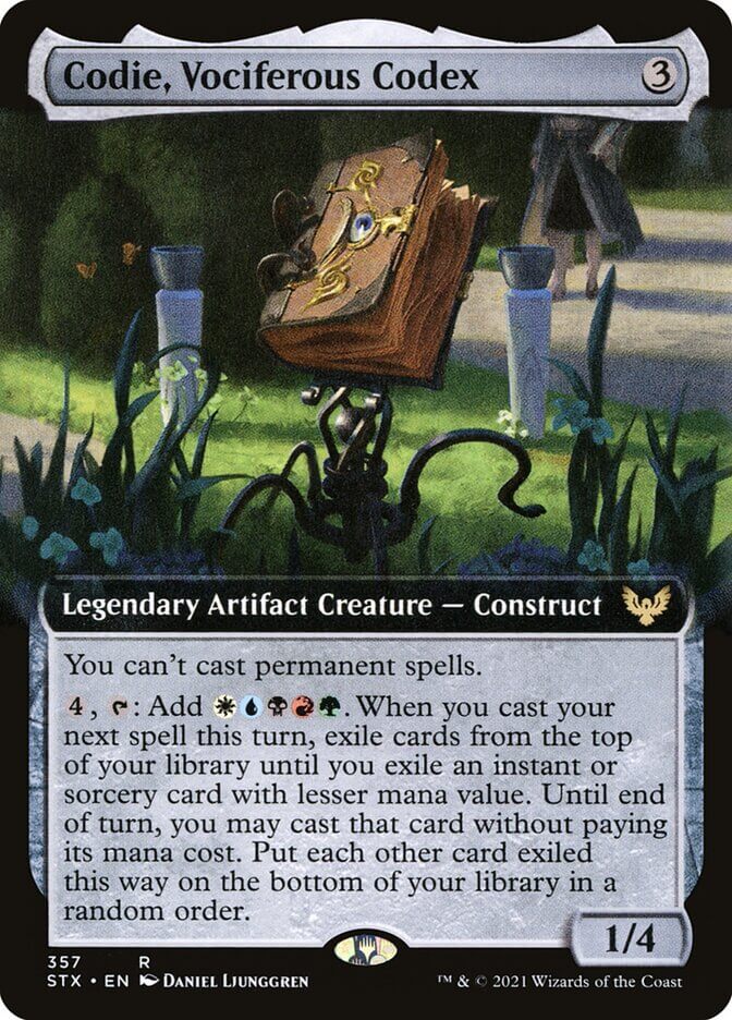 Codie, Vociferous Codex | STX (Extended Art)