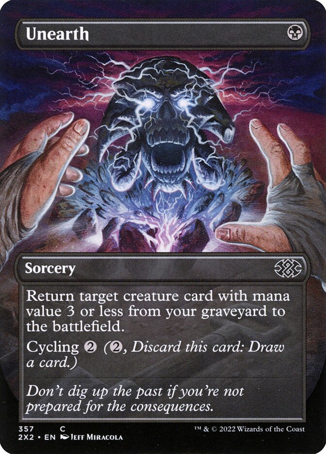 Card Scan of Unearth | 2X2 (Showcase)