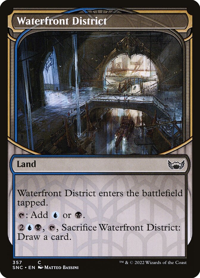 Card Scan of Waterfront District | SNC (Skyscraper Showcase)