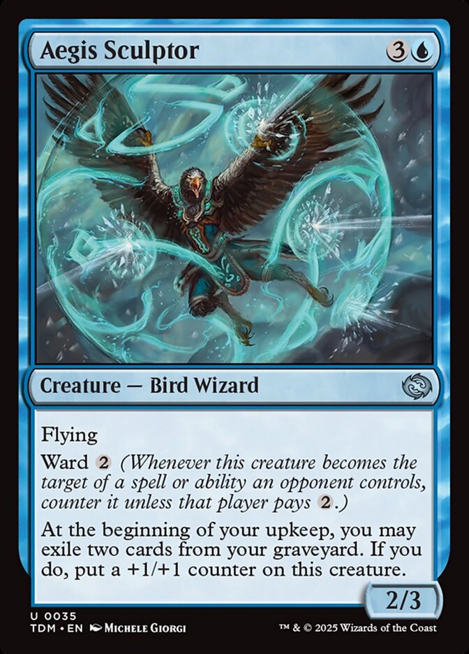 Card Scan of Aegis Sculptor | TDM