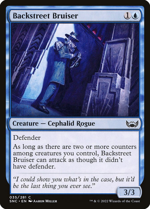 Card Scan of Backstreet Bruiser | SNC