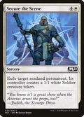 Card Scan of Secure the Scene | M21