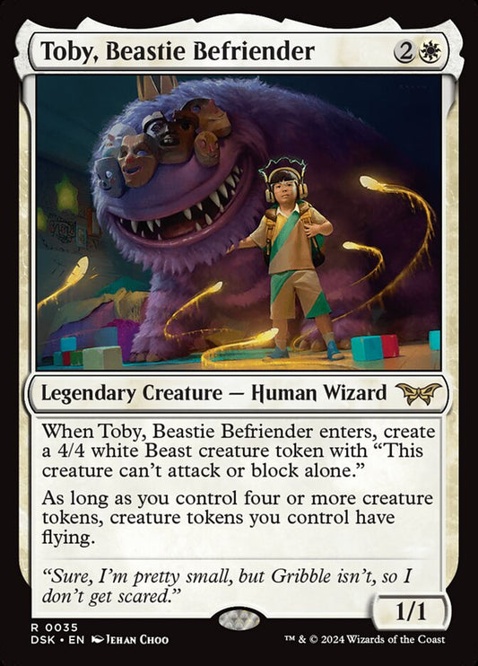 Toby, Beastie Befriender | DSK