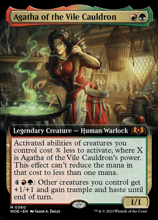 Agatha of the Vile Cauldron | WOE (Extended Art)