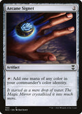 Arcane Signet Card Scan