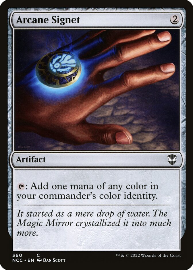 Arcane Signet Card Scan