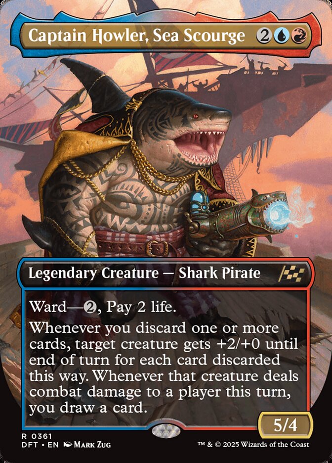 Captain Howler, Sea Scourge | DFT (Borderless)