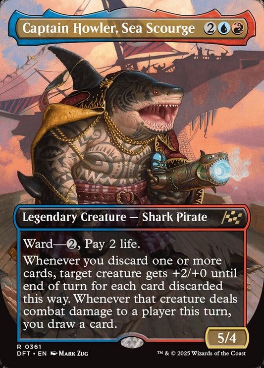 Captain Howler, Sea Scourge | DFT (Borderless)