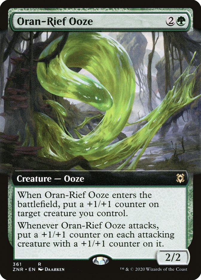 Oran-Rief Ooze | ZNR (Extended Art)